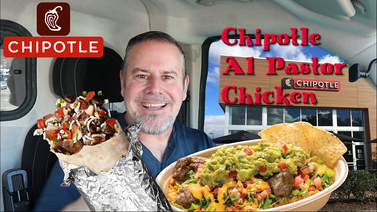 Chipotle NEW Chicken Al Pastor Review!!!