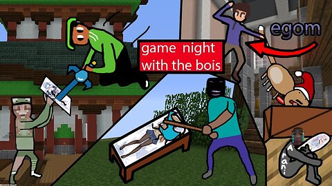 game night with the bois ft Egom, AraniSlurg, Chibbdog and Josh