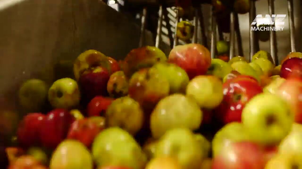 Apples Harvest & Processing Process - Bottled Apple Juice Production Line - How To Make Grape Syrup