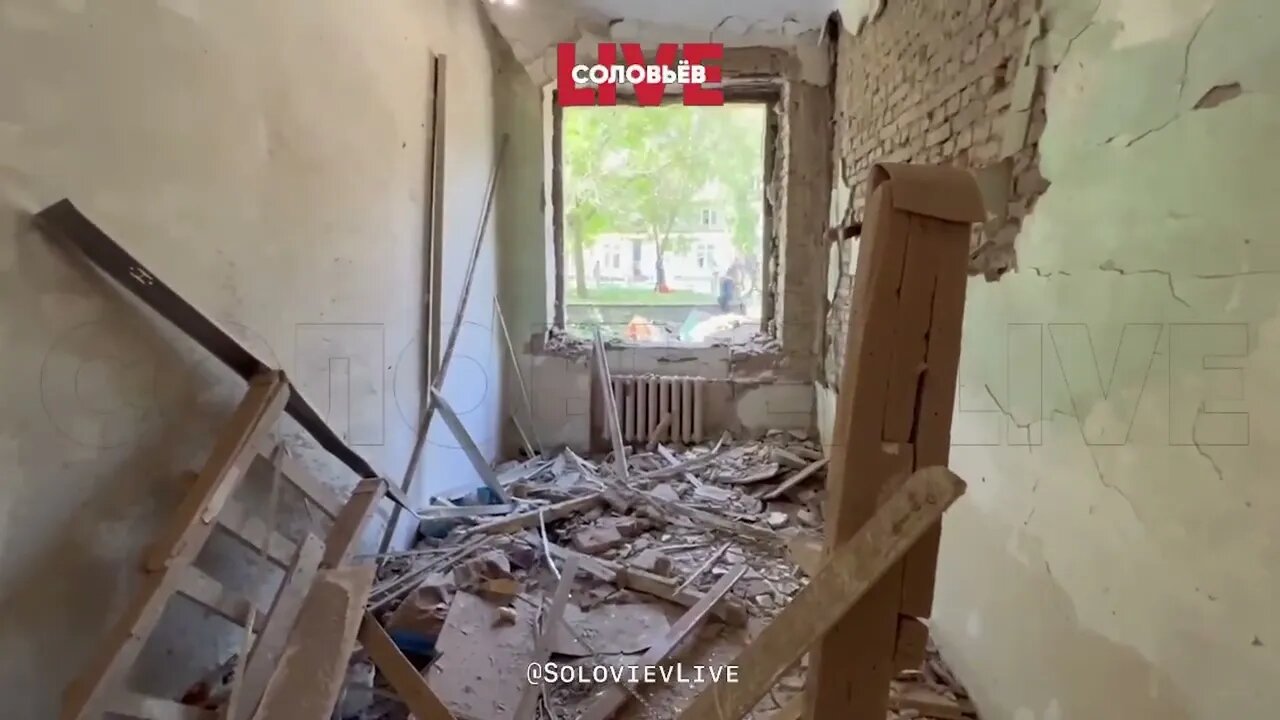 🇺🇦🇷🇺⚡Consequences Of Ukrainian Militants Hitting A School In The Center Of Donetsk