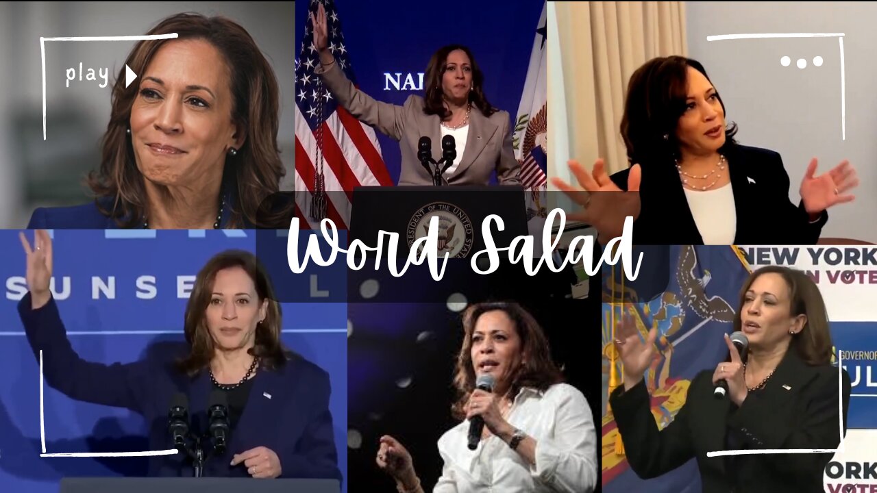 Kamala Harris Word Salad Compilation