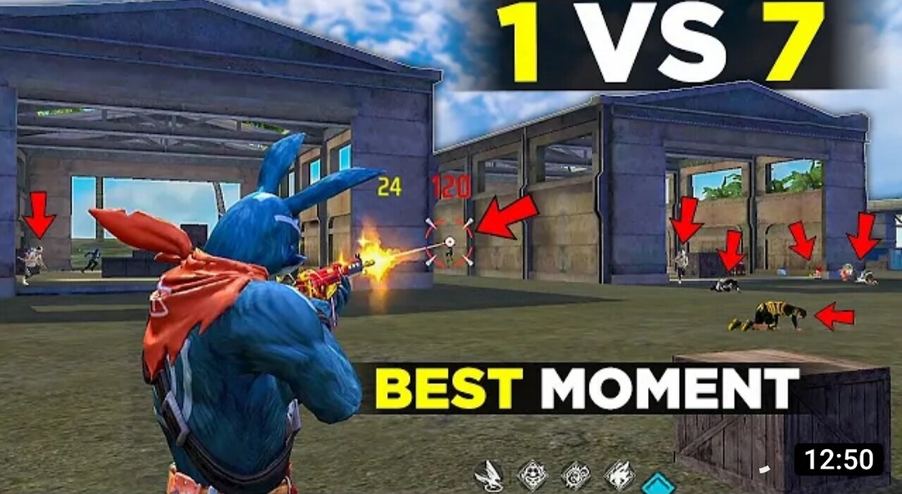 DOMINATING HEROIC LOBBY SOLO VS SQUAD BEST GAMEPLAY MOMENT GARENA FREE FIRE