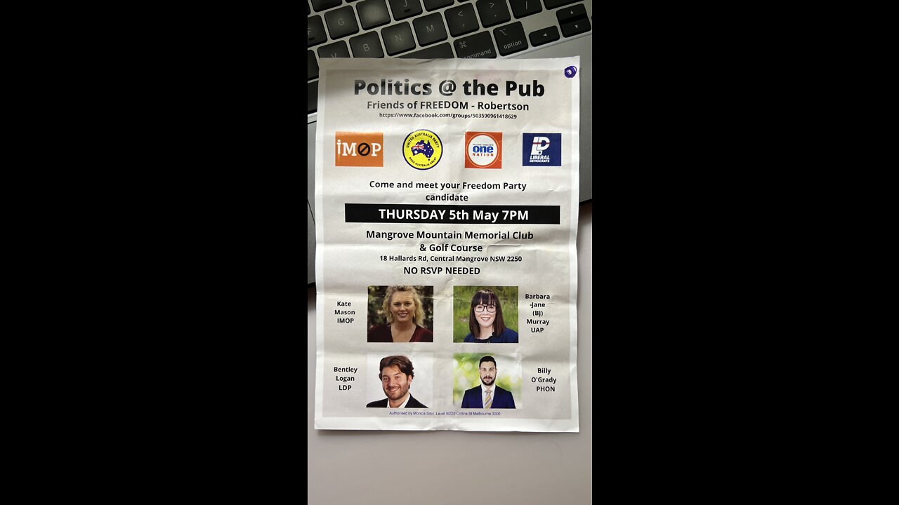 (1:51:03) POLITICS IN THE PUB_MINOR INDEPENDENT FREEDOM PARTIES (FULL VIDEO)