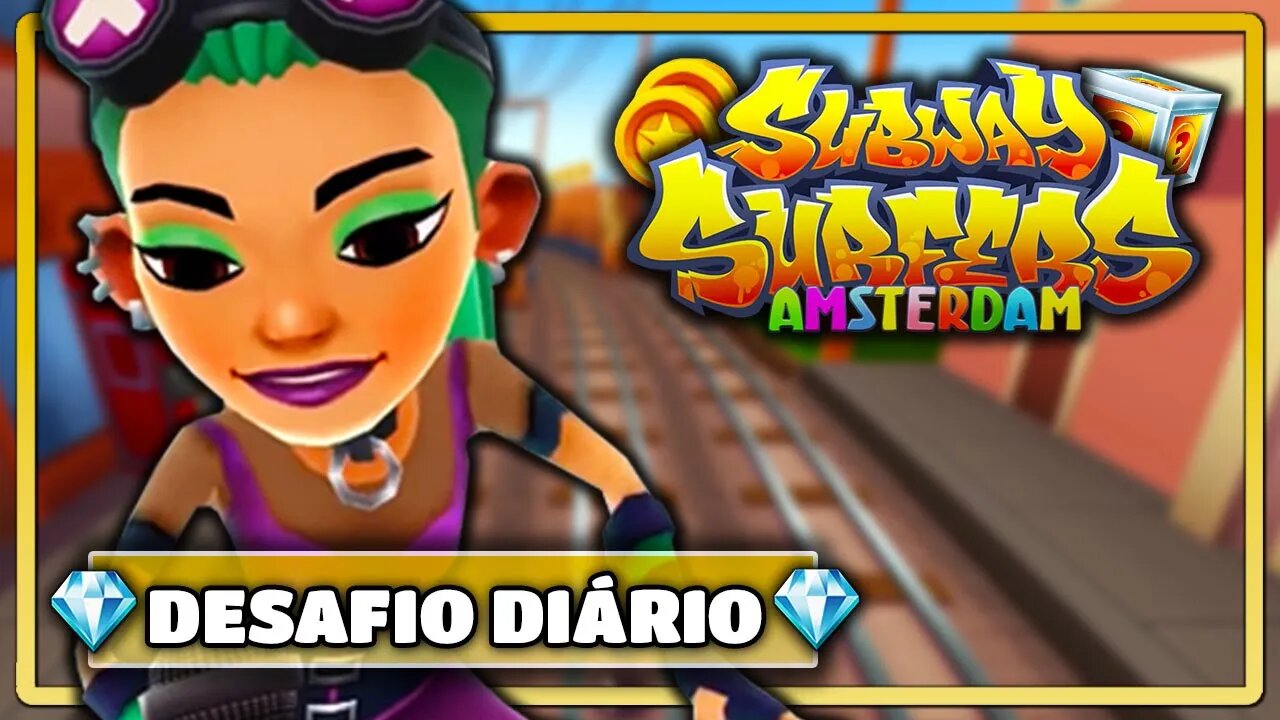 Subway Surfers Amsterdam 2020 | Desafio Diário com a Nina Cyberpunk