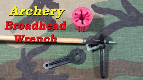 Archery Broadhead Wrenches!