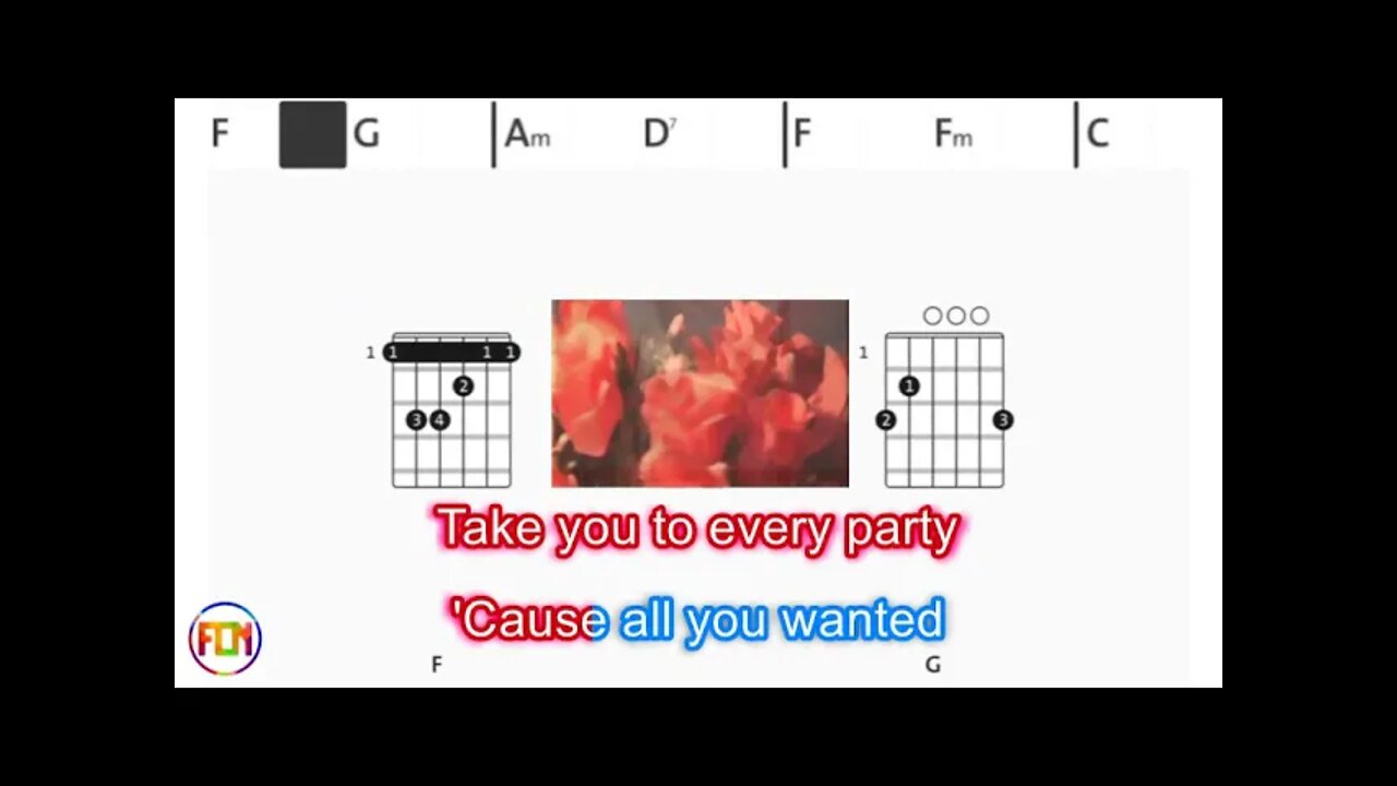 Bruno Mars - When I was your man - (Chords & Lyrics like a Karaoke)