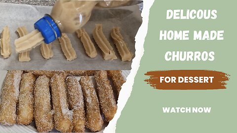 this recipe will add a lot to you ‼️ Very Easy if you have a bottle at home!! Amazing Churros