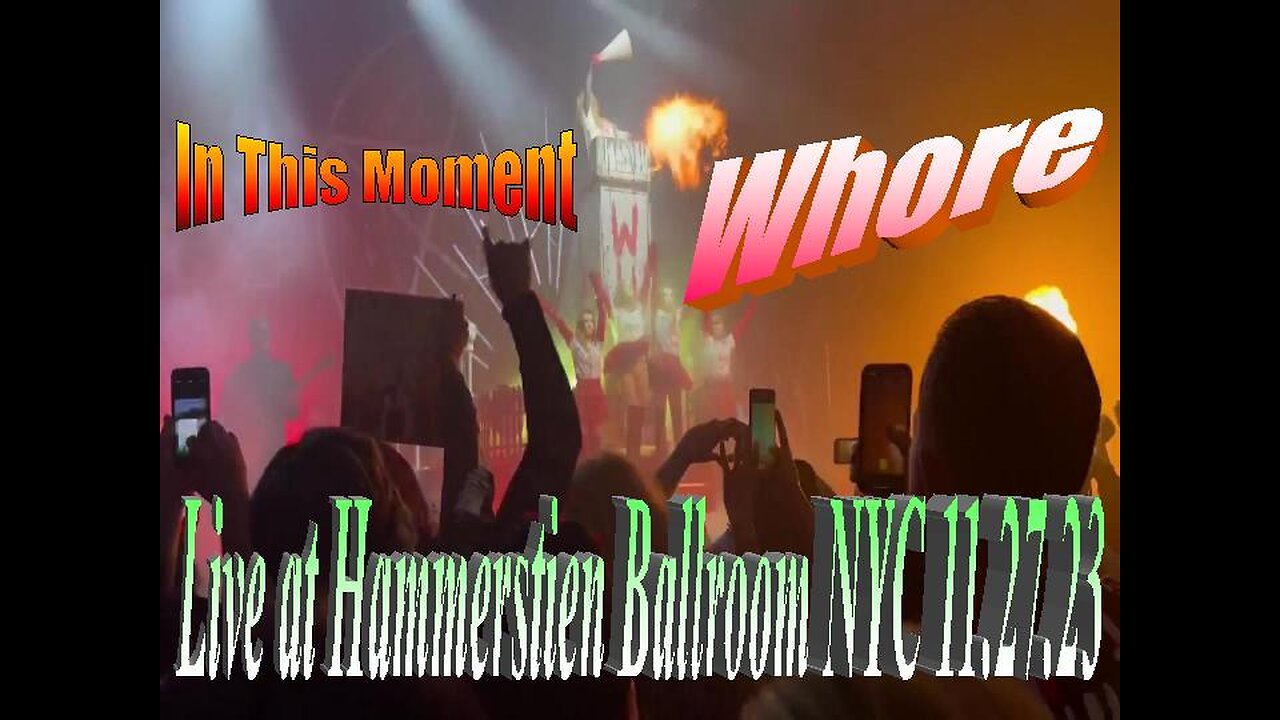 In This Moment - Whore (Live at Hammerstien Ballroom NYC 11.27.23)