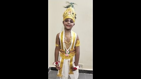 Nandhan As Lord Krishna 🙏