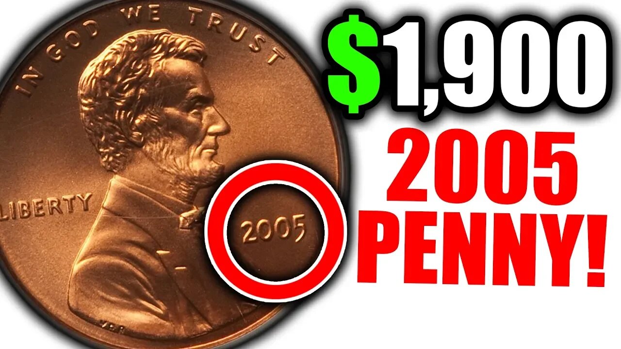 CHECK YOUR POCKETS FOR RARE 2005 PENNIES WORTH MONEY - MODERN COINS TO LOOK FOR