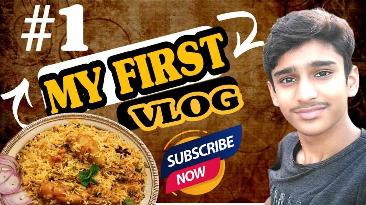 MY FIRST VLOG | BIRYANI