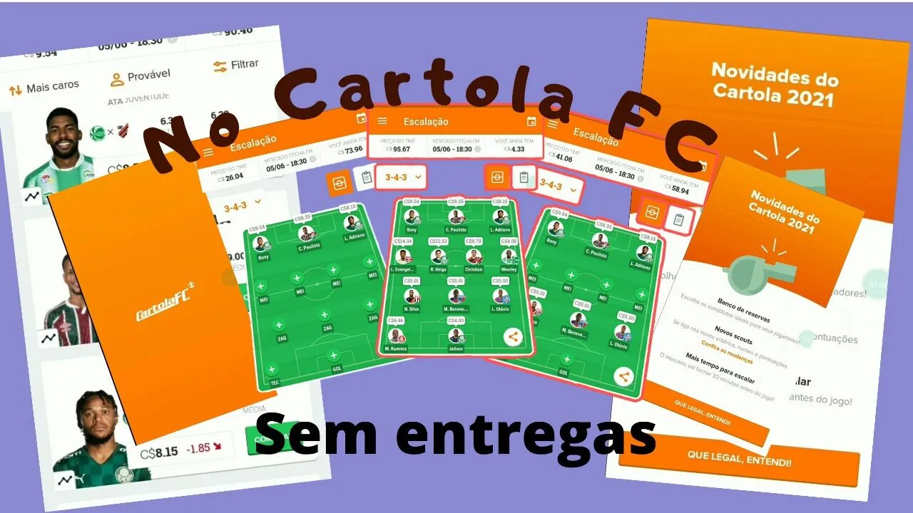 No Cartola FC sem entrega