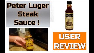 Peter Luger Steak Sauce Taste Test - Not Like Anything I Have Tried Before