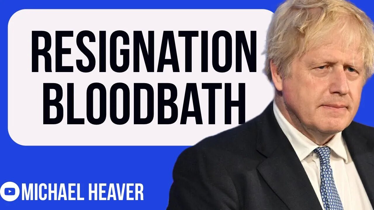 Resignation Bloodbath DESTROYS Johnson's Government