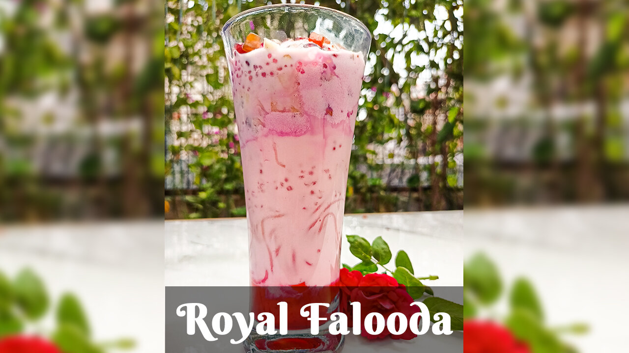 Royal Falooda | ঠাণ্ডা শাহী ফালুদা | Summer Special Dessert Recipe | Falooda Ice-cream