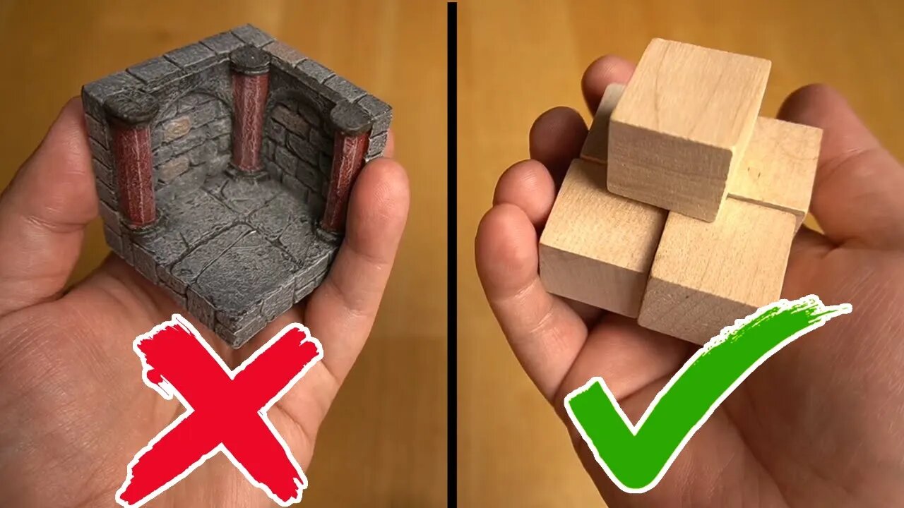 Are 1-Inch Cubes the Best DnD Terrain?