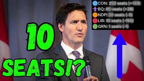 NEW POLL Shows Justin Trudeau Will Get DECIMATED In The Next Election!