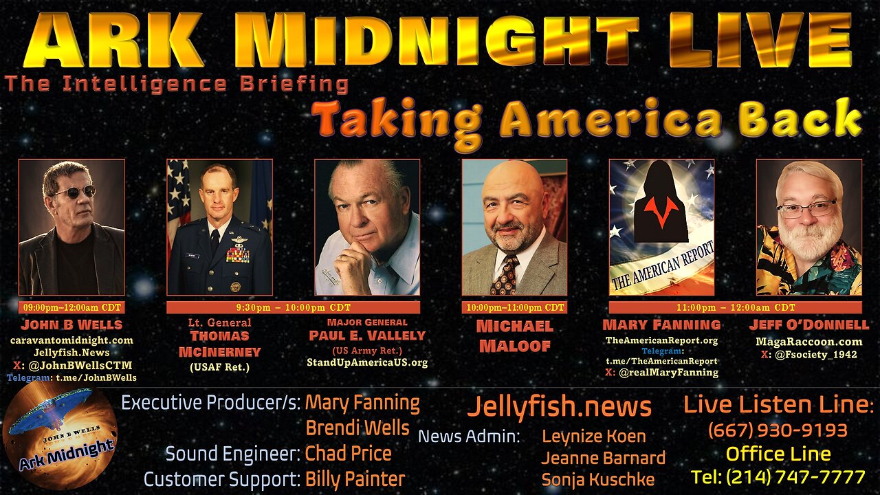 The Intelligence Briefing /Taking America Back - John B Wells LIVE