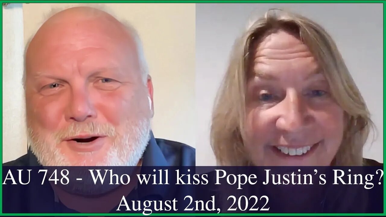 Anglican Unscripted 748 - Who will kiss Pope Justin's Ring?