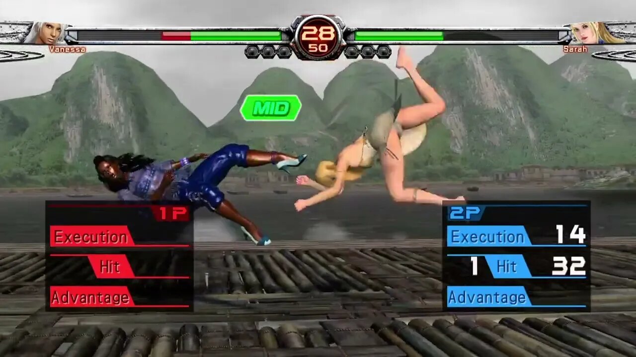 VF5FS match - Vanessa (Kruza) vs. Sarah (Risa 33)