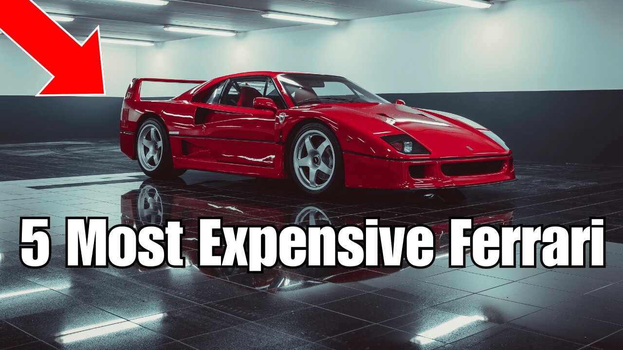 The 5 Most Expensive Ferrari Ever Sold ($70,000,000)!