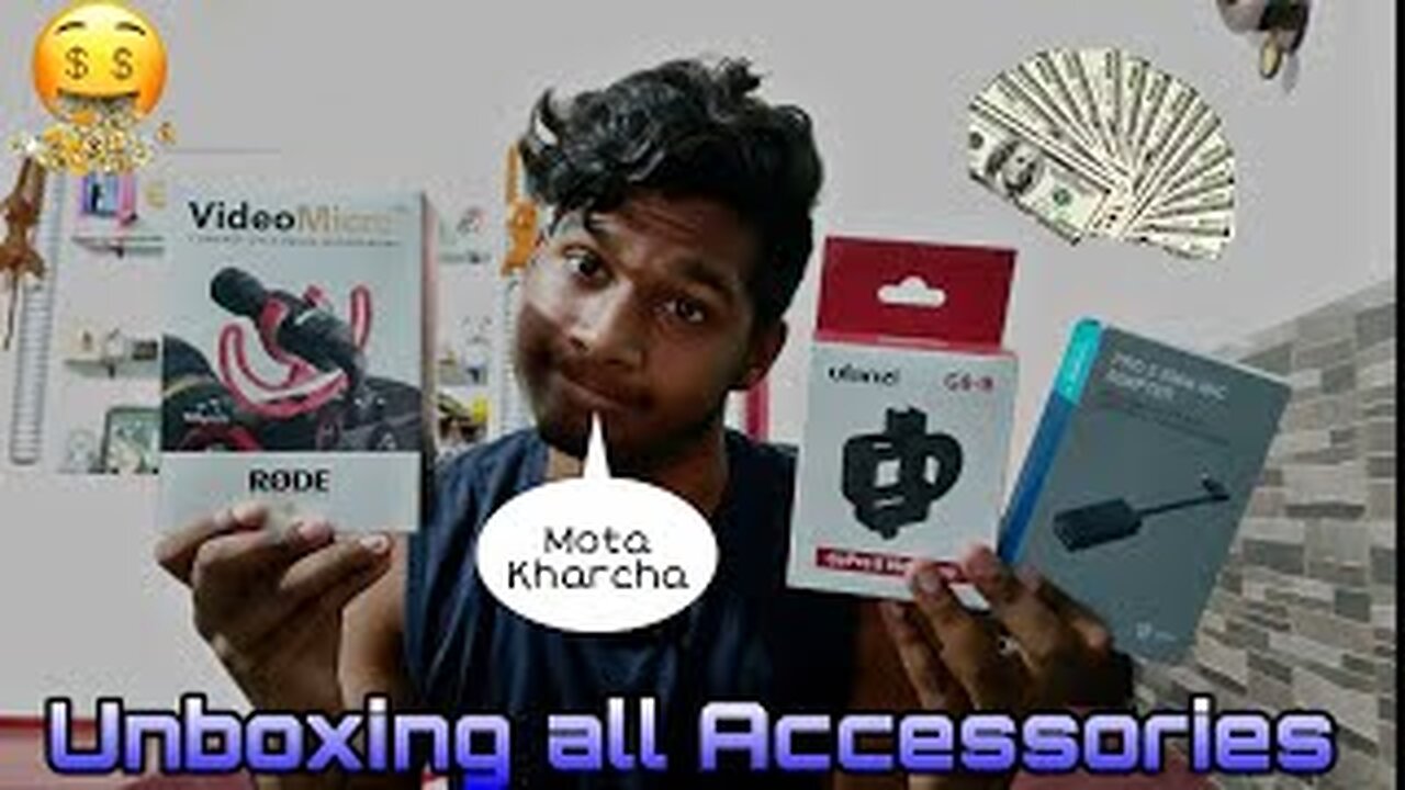 Unboxing All Accessories || Mota kharcha hogaya || 20k💲💸 || luxrider