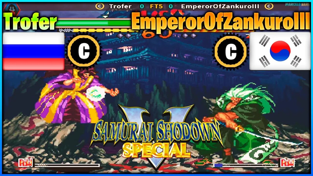 Samurai Shodown V Special (Trofer Vs. EmperorOfZankuroIII) [Russia Vs. South Korea]