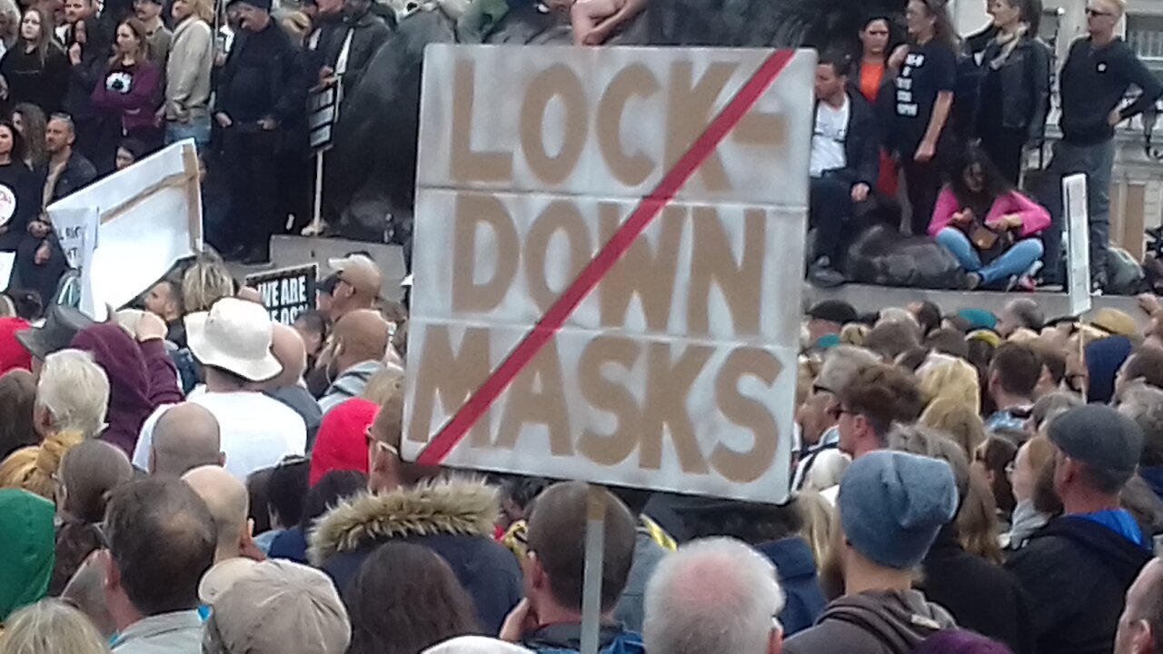 London Lockdown Protest, 29th August 2020: Part 3