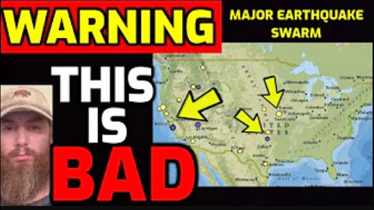 WARNING!! Major EARTHQUAKE SWARM SHAKES USA - This is NOT GOOD - PREPARE NOW!