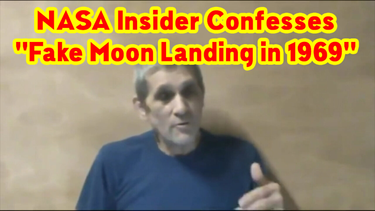 NASA Insider Confesses "Fake Moon Landing in 1969"