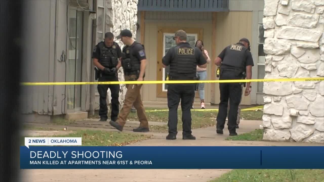 Man shot, killed at south Tulsa apartment complex