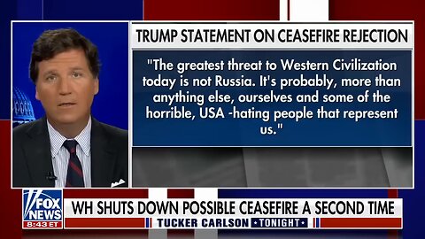 Tucker Carlson: Why don't they want this war to end?