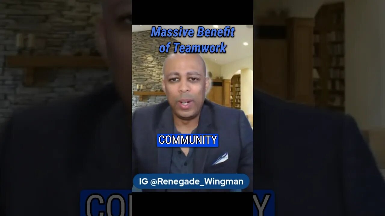 Massive Benefit of Teamwork