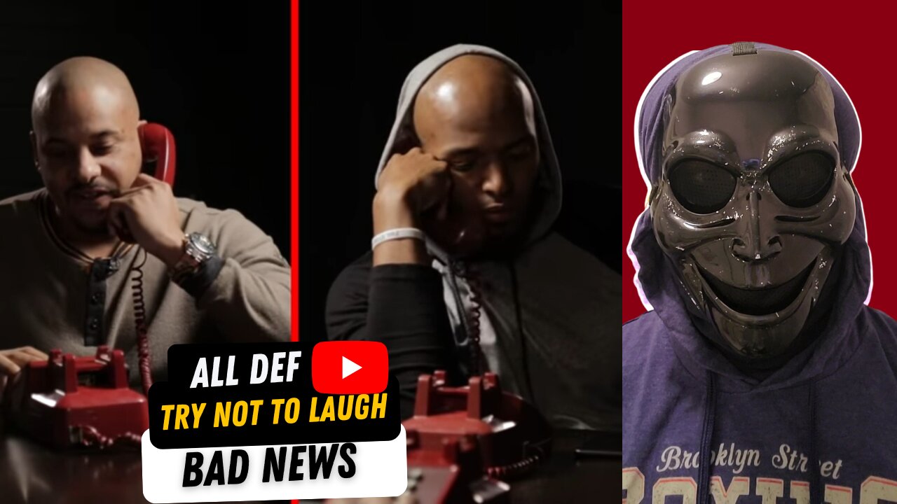 Bad news | You Laugh 🤣, You Lose 😔 | ALLDEFDIGITAL Kraig vs Tony Reaction
