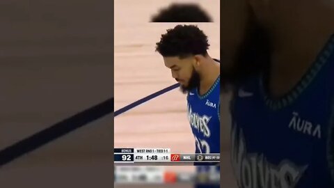 KAT mocks JA Morant tried to dunk on him then gets instant karma