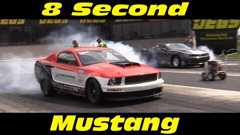 8 Second Stock Eliminator Mustang JEGS SPEEDWeek