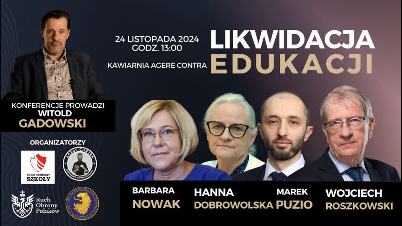 Likwidacja Edukacji - Spotkanie w Agere Contra