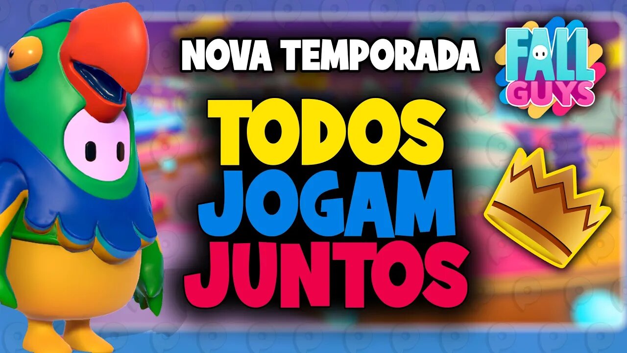 Fall Guys nova temporada - Todos jogam juntos