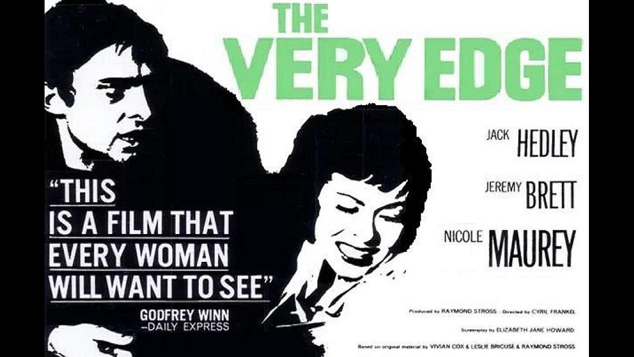 THE VERY EDGE 1963 Sinister Psychopath Just Out of Prison Slalks a Newlywed Woman FULL MOVIE in HD