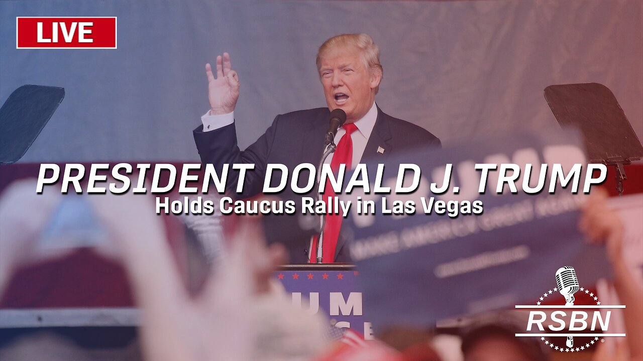 LIVE REPLAY: President Donald J. Trump Holds Caucus Rally in Las Vegas - 1/27/24