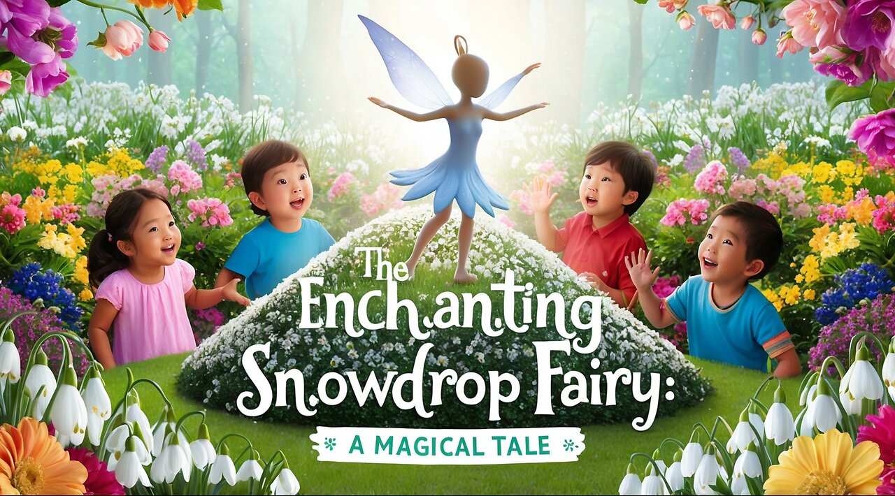 "The Enchanting Snowdrop Fairy: A Magical Tale of Garden Adventures and Friendship