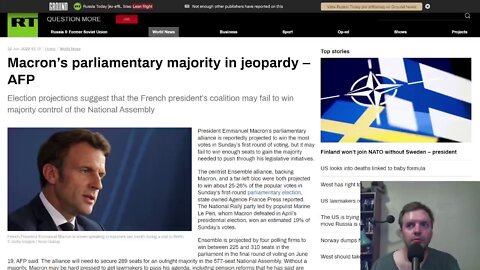 Macron’s parliamentary majority in jeopardy