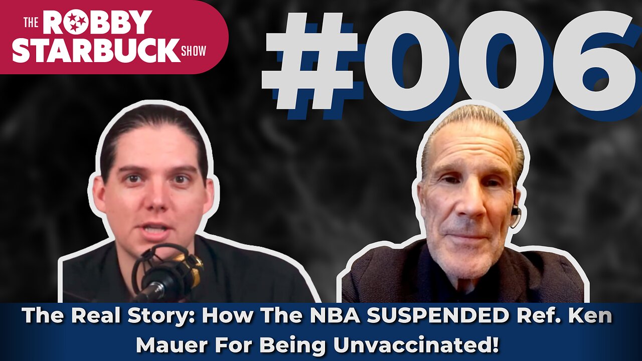 The Real Story: How The NBA SUSPENDED Ref. Ken Mauer For Being Unvaccinated!