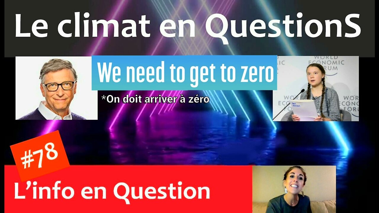 Le climat en QuestionS ⚡️ CO2, nouveaux nuages, Bill Gates et Greta main dans la main.