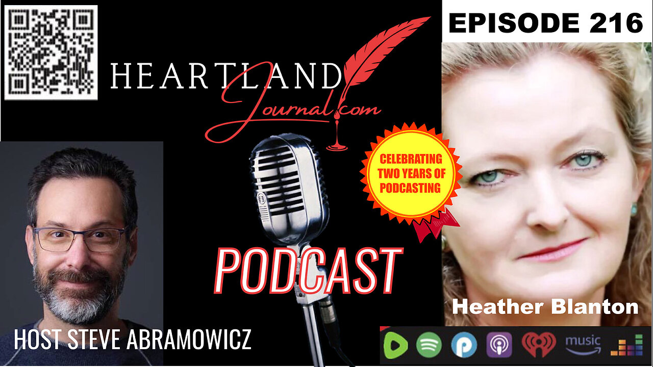 Heartland Journal Podcast Author Heather Blanton Interview & More 6 11 24