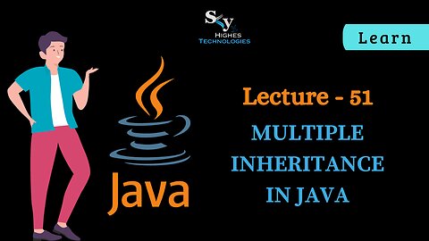 #51 Multiple Inheritance in Java