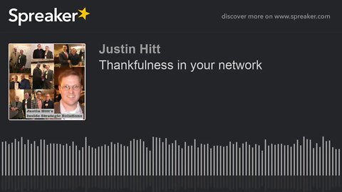 Thankfulness in your network