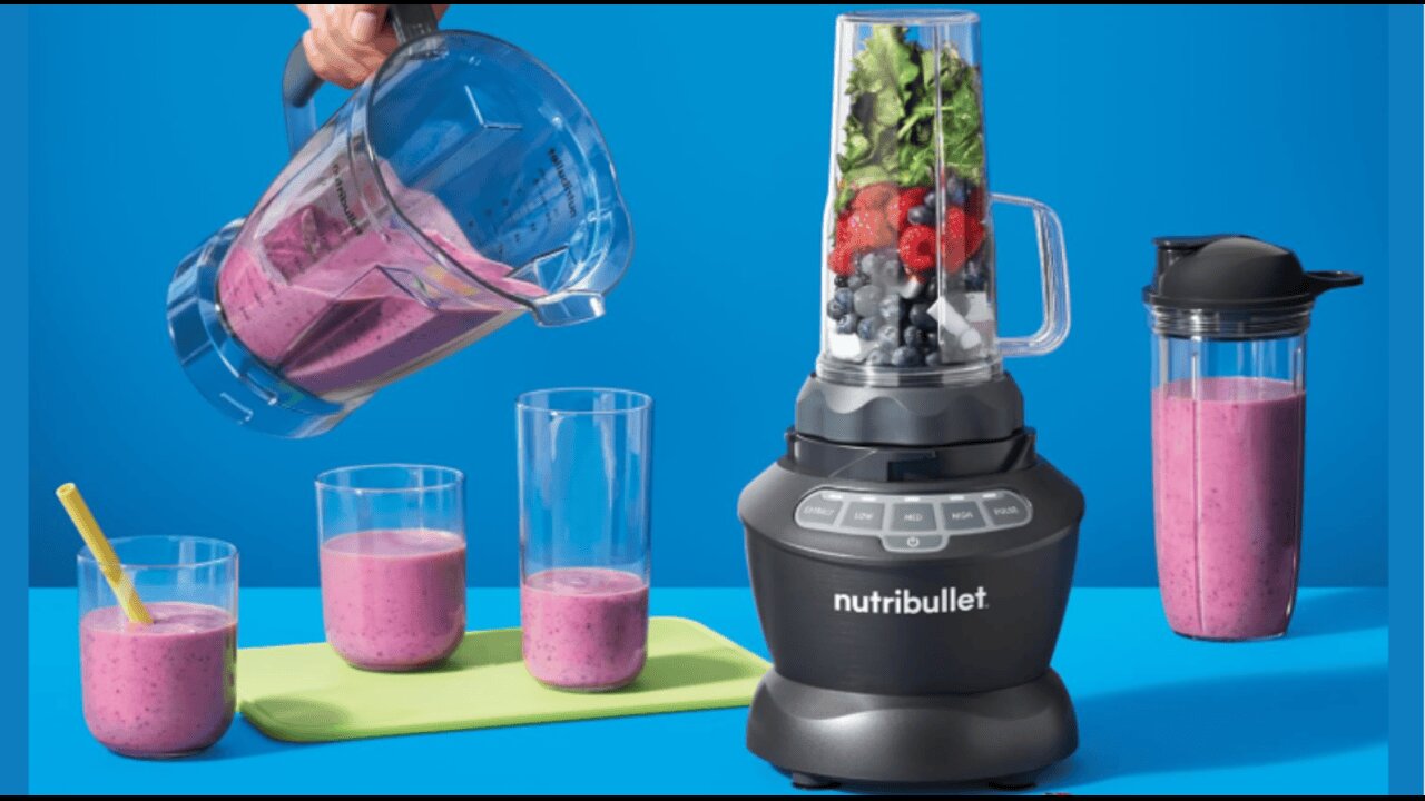 nutribullet Full-Size Blender Combo 1200W – NBF50500