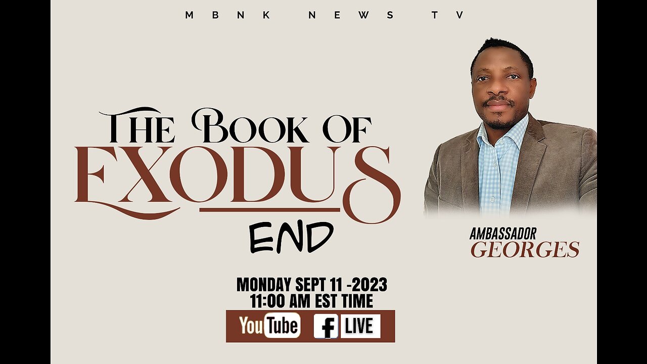 THE BOOK OF EXODUS - THE END