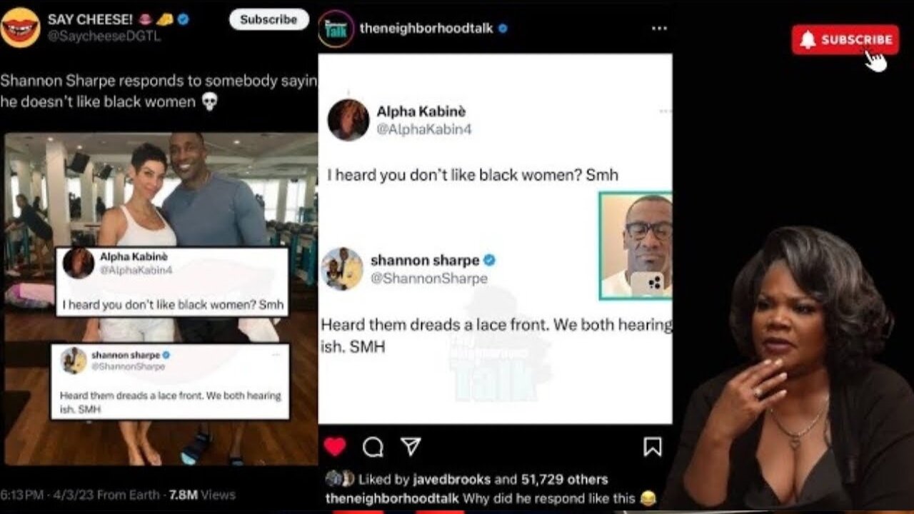 Mo’Nique Brings Up My Viral Tweet About Shannon Sharpe Not Liking Black Women On Club Shay Shay